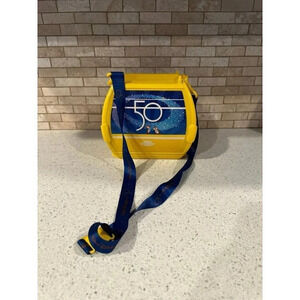 Disney Popcorn Bucket Skyliner Yellow 50th Anniversary Mickey‎ Minnie Mouse  ds